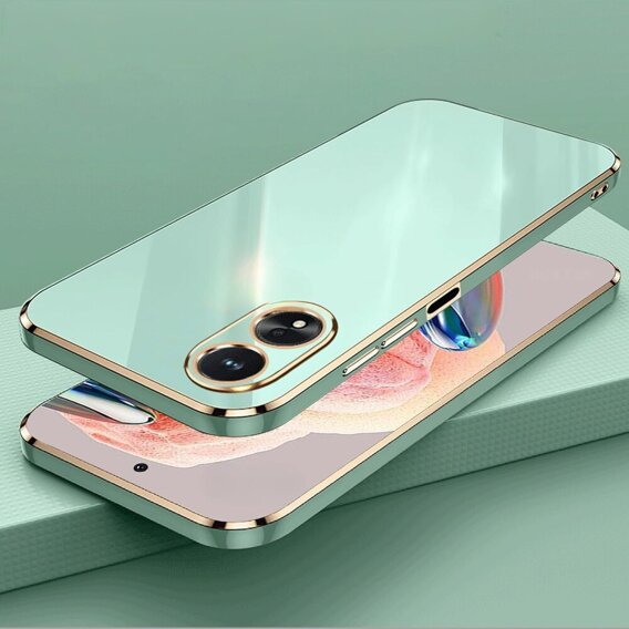 Husă pentru Oppo A38 4G / Oppo A18 4G, Glamour CamShield, de mentă