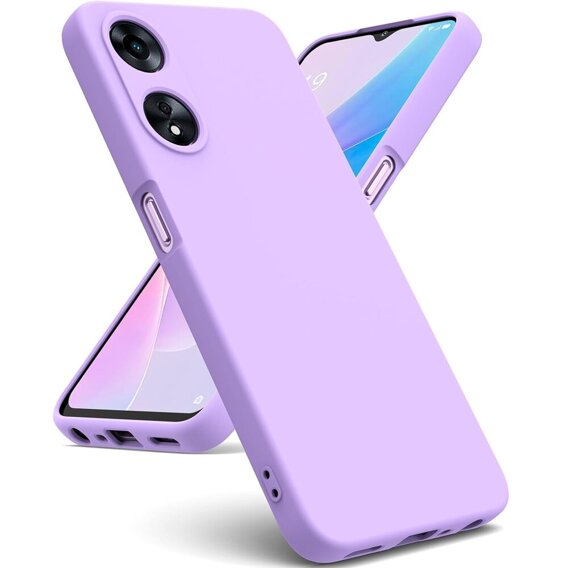 Husa pentru Oppo A38 4G / Oppo A18 4G, Silicone Lite, violet