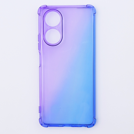 Husa pentru Oppo A58 4G, Gradient Dropproof, Violet / albastru