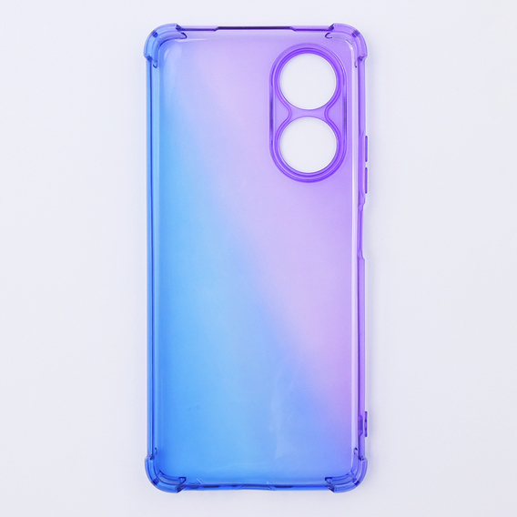 Husa pentru Oppo A58 4G, Gradient Dropproof, Violet / albastru