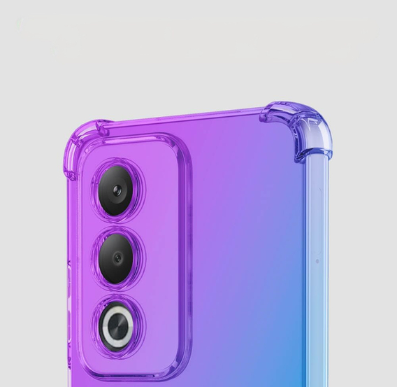 Husa pentru Oppo A80, Gradient Dropproof, Violet / albastru