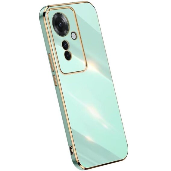 Husă pentru Oppo Reno 11F 5G, Glamour CamShield, de mentă