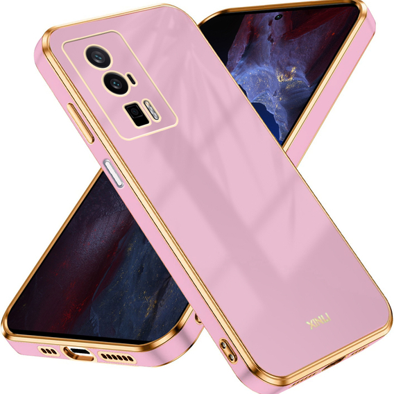 Husă pentru Poco F5 Pro 5G, Glamour CamShield, violet