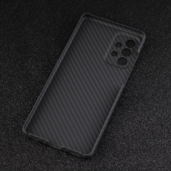 Husă pentru Samsung Galaxy A53, Aramid Fiber Cover, negru