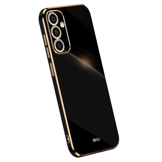 Husă pentru Samsung Galaxy A55 5G, Glamour CamShield, negru