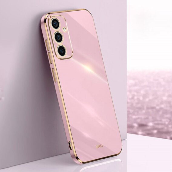 Husă pentru Samsung Galaxy A55 5G, Glamour CamShield, violet