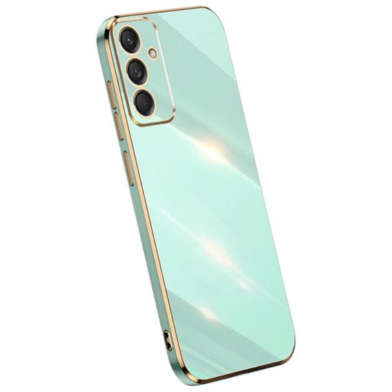 Husă pentru Samsung Galaxy M55 5G, Glamour CamShield, de mentă