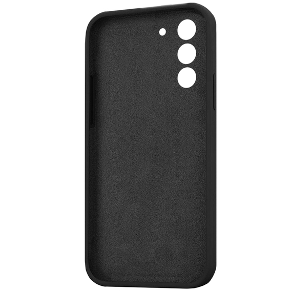 Husa pentru Samsung Galaxy S21 FE, Silicone Lite, negru