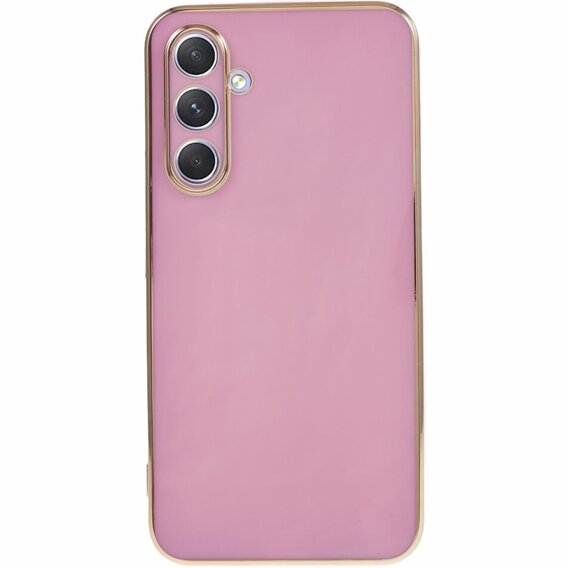 Husă pentru Samsung Galaxy S23 FE, Glamour CamShield, violet