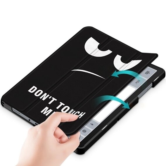 Husă pentru Samsung Galaxy Tab A9+, Smartcase, don't touch me