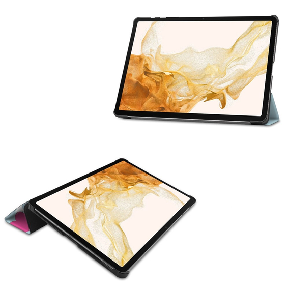 Husă pentru Samsung Galaxy Tab S9 Plus, Smartcase, unicorn