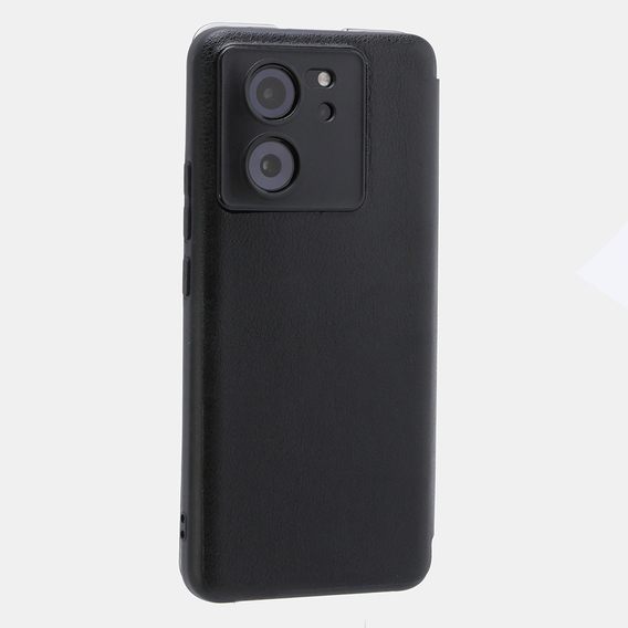 Husă pentru Xiaomi 13T / 13T Pro, cu clapetă Side View, negru