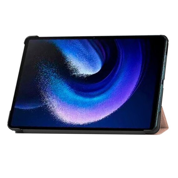 Husă pentru Xiaomi Pad 6, Smartcase, roz rose gold