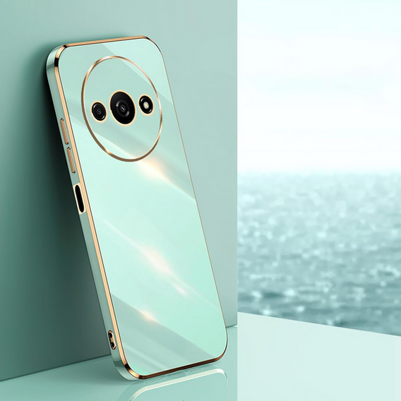 Husă pentru Xiaomi Redmi A3, Glamour CamShield, de mentă