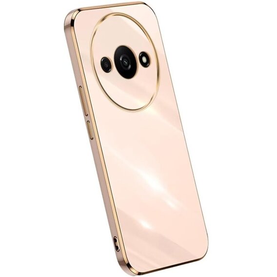 Husă pentru Xiaomi Redmi A3, Glamour CamShield, roz rose gold