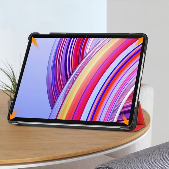 Husă pentru Xiaomi Redmi Pad Pro, Smartcase, roșu