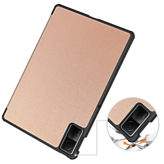 Husă pentru Xiaomi Redmi Pad SE 11", Smartcase, roz rose gold