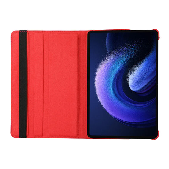 Husă pentru Xiaomi Redmi Pad SE 11" TB330FU 10.95", rotativă 360, roșu