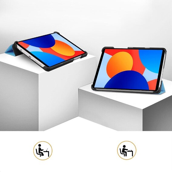 Husă pentru Xiaomi Redmi Pad SE 8.7, Smartcase, albastru