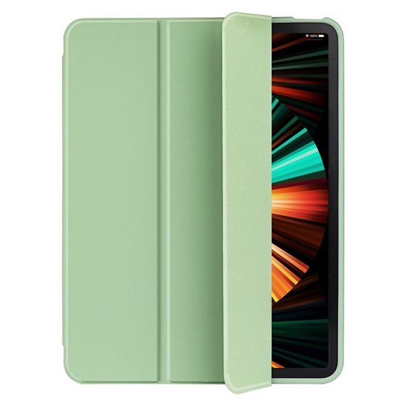 Husă pentru iPad Pro 11 2021/2022, Smartcase cu spațiu pentru stylus, verde