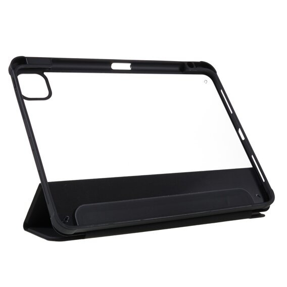 Husă pentru iPad Pro 11 2022 / 2021 / 2020 / 2018, Smartcase Hybrid, cu spațiu pentru stylus, negru