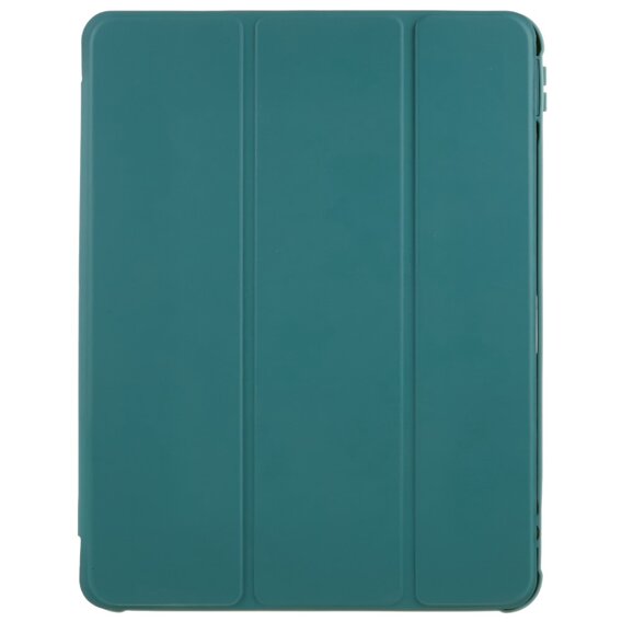 Husă pentru iPad Pro 11 2022 / 2021 / 2020 / 2018, Smartcase Hybrid, cu spațiu pentru stylus, verde închis