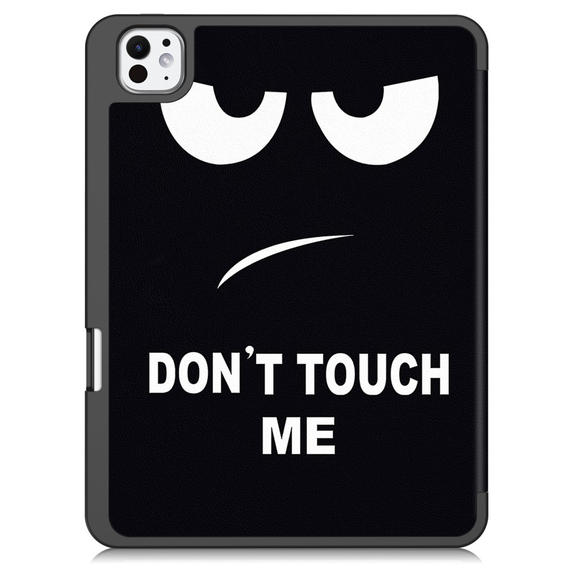 Husă pentru iPad Pro 11 2024, Smartcase, don't touch me