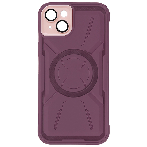 Husă pentru iPhone 15 Plus, ERBORD Armor Mag, maroon