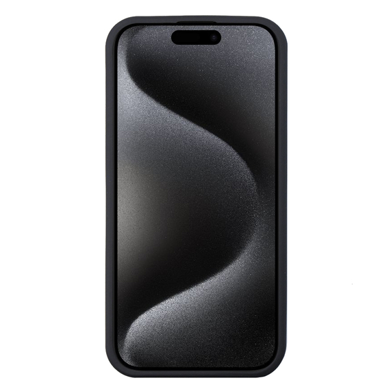 Husă pentru iPhone 15 Pro, Aramid Fiber Cover, negru