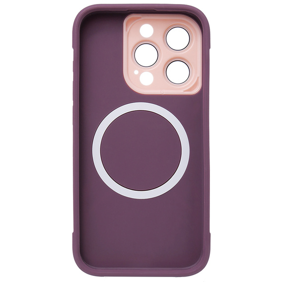 Husă pentru iPhone 15 Pro, ERBORD Armor Mag, maroon