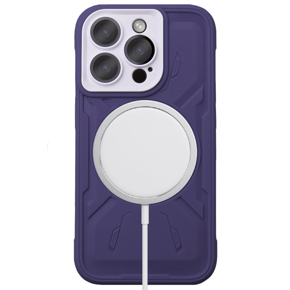 Husă pentru iPhone 15 Pro, ERBORD Armor Mag, violet