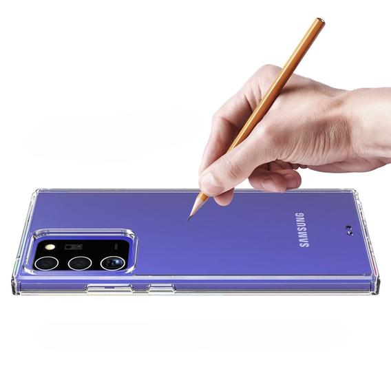 Huse pentru Galaxy Note 20 Ultra, Fusion Hybrid, transparentă