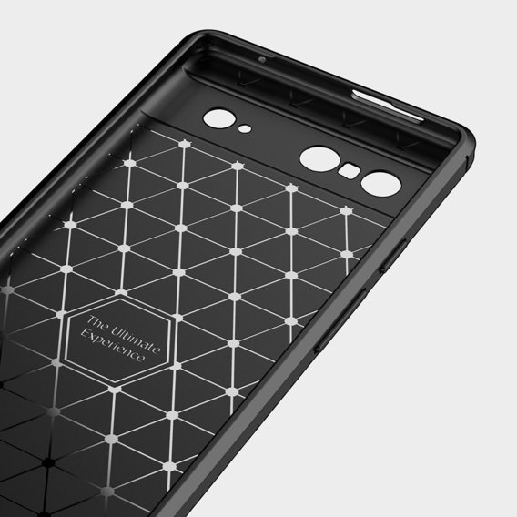 Huse pentru Google Pixel 7, Carbon, negru