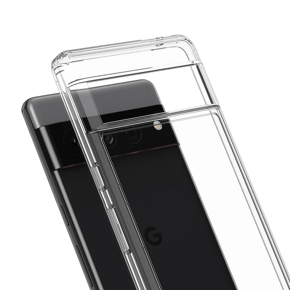 Huse pentru Google Pixel 7 Pro, Fusion Hybrid, transparentă