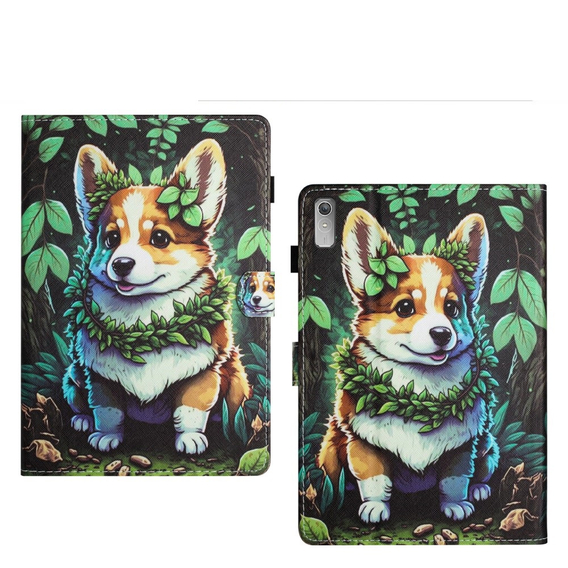 Huse pentru Lenovo Tab P11 Gen 2, corgi dog