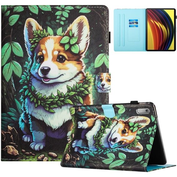 Huse pentru Lenovo Tab P11 Gen 2, corgi dog