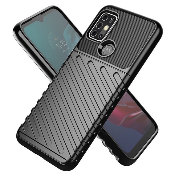 Huse pentru Motorola Moto G10/G30, Thunder, negru