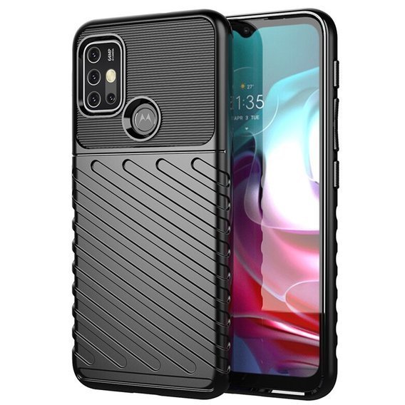 Huse pentru Motorola Moto G10/G30, Thunder, negru