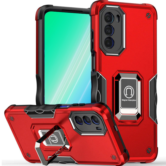 Huse pentru Motorola Moto G22, Dual-Layer Armor, roșu