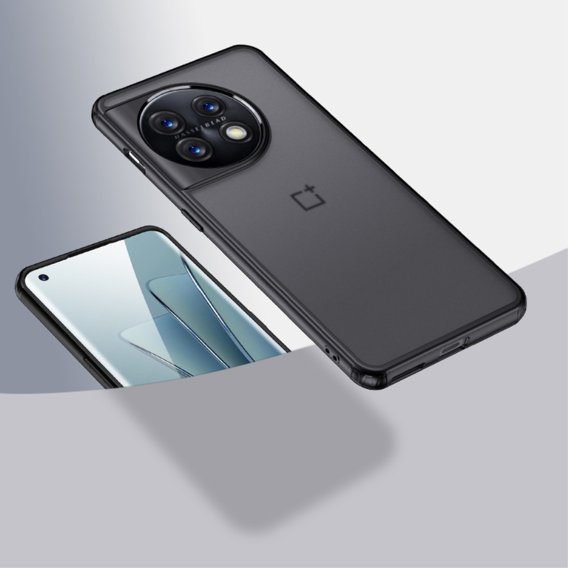 Huse pentru OnePlus 11 5G, Fusion Hybrid, transparent / negru