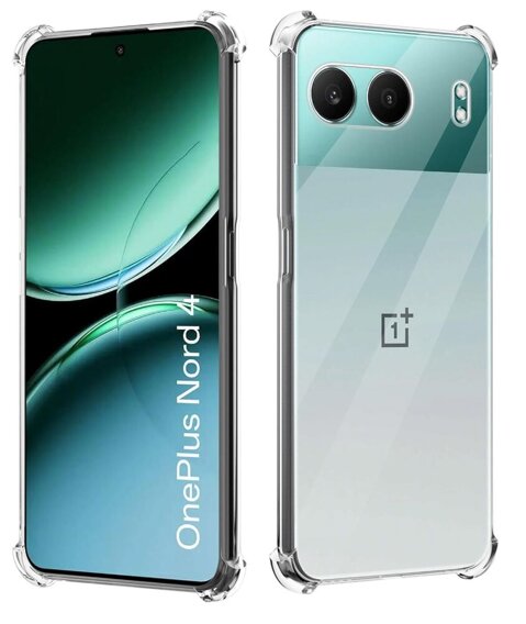 Huse pentru OnePlus Nord 4, Dropproof, transparentă