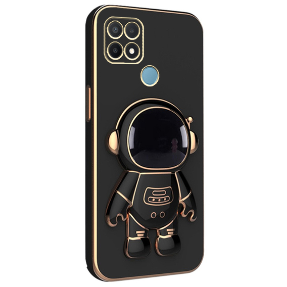 Huse pentru Oppo A15/A15S, Astronaut, negru