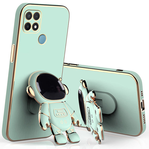 Huse pentru Oppo A15/A15S, Astronaut, verde