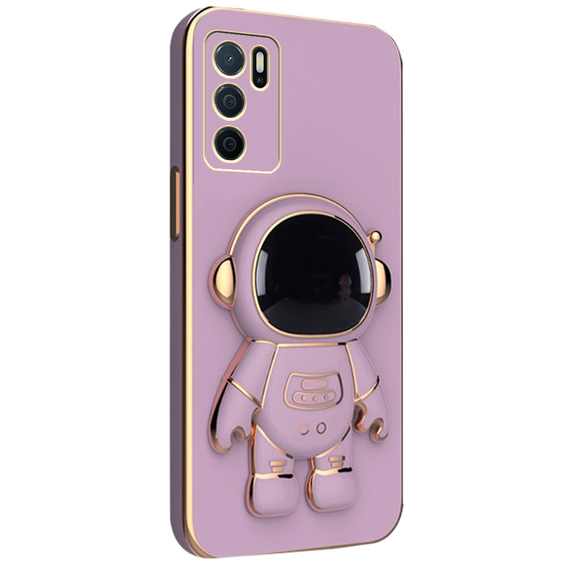 Huse pentru Oppo A16, Astronaut, violet