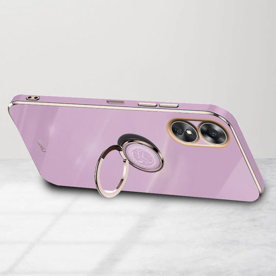 Huse pentru Oppo A17, Electro Ring, violet