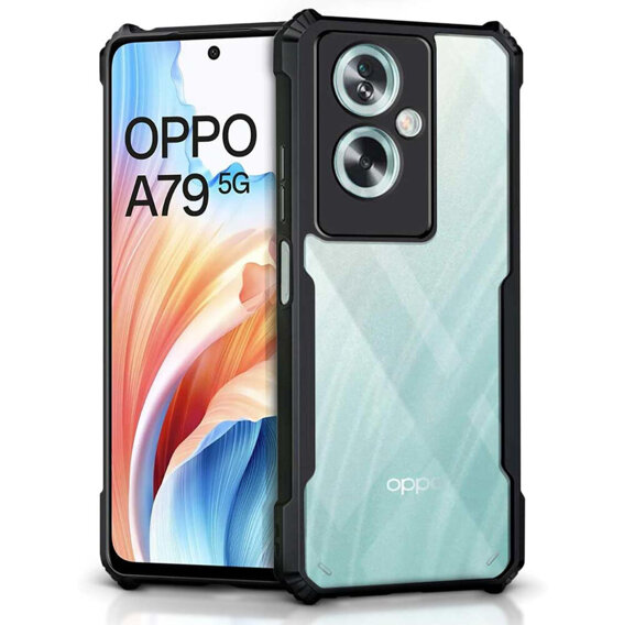 Huse pentru Oppo A79 5G, AntiDrop Hybrid, negru