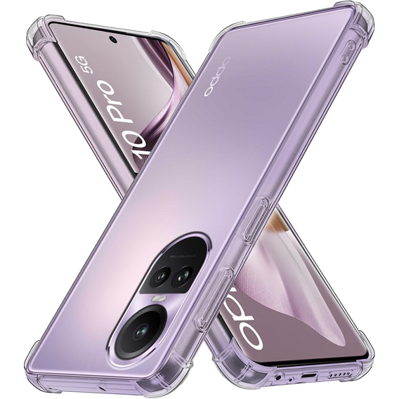 Huse pentru Oppo Reno 10 / 10 Pro, Dropproof, transparentă