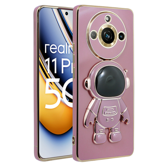 Huse pentru Realme 11 Pro / 11 Pro +, Astronaut, violet