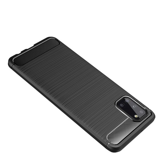 Huse pentru Samsung Galaxy A31, Carbon, negru