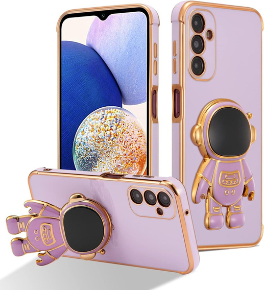 Huse pentru Samsung Galaxy M15 5G, Astronaut, violet